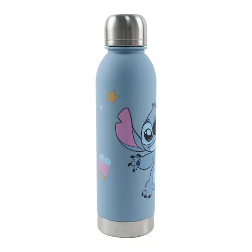 Disney Lilo és Stitch, A csillagkutya Alien 626 műanyag kulacs csavaros kupakkal 750ml