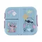 Disney Lilo és Stitch, a csillagkutya Alien 626 több rekeszes uzsonnás doboz, szendvicsdoboz