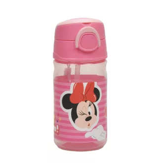 Disney Minnie Wink műanyag kulacs akasztóval 350ml