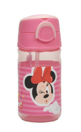 Disney Minnie Wink műanyag kulacs akasztóval 350ml