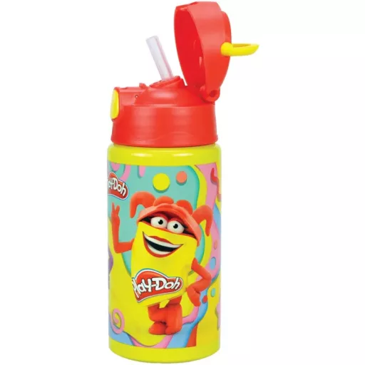 Play-Doh Happy alumínium kulacs akasztóval 500ml