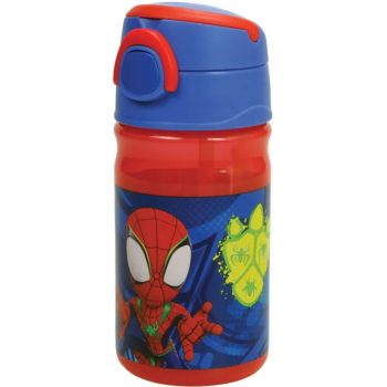 Pókember Spidey Dino Webs műanyag kulacs akasztóval 350ml