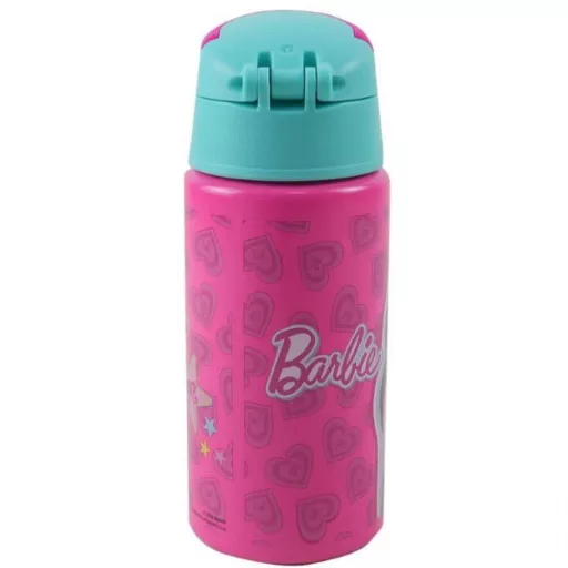 Barbie Love alumínium kulacs akasztóval 500ml