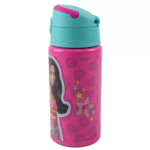 Barbie Love alumínium kulacs akasztóval 500ml