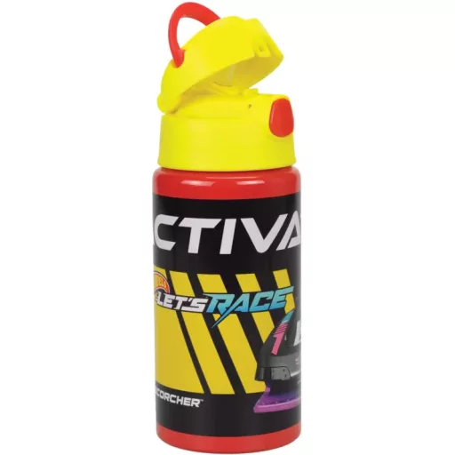 Hot Wheels Race alumínium kulacs akasztóval 500ml