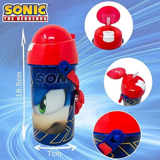 Sonic, a sündisznó kulacs, sportpalack