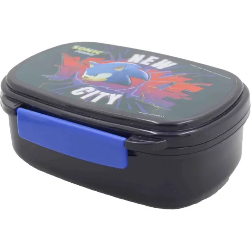 Sonic, a sündisznó Get Me szendvicsdoboz + evőeszköz szett