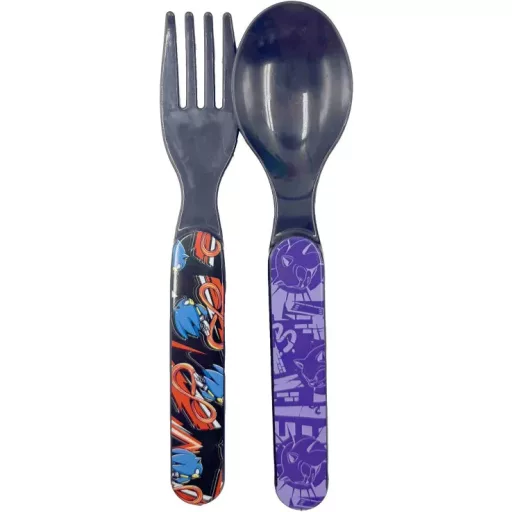 Sonic, a sündisznó Get Me szendvicsdoboz + evőeszköz szett