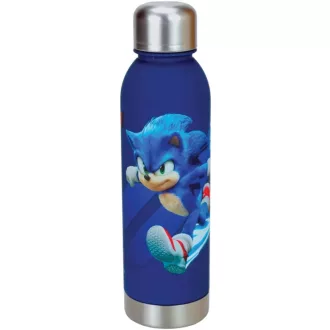 Sonic, a sündisznó Faster műanyag kulacs fém kupakkal 750ml