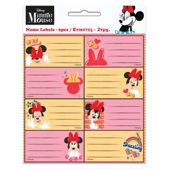 Disney Minnie Wink füzetcímke 16db-os