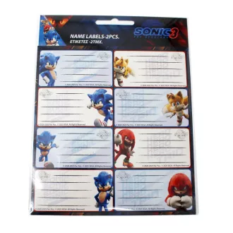 Sonic, a sündisznó Hype Man füzetcímke 16 db-os