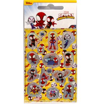 Pókember Techno Racer hologrammos matrica szett