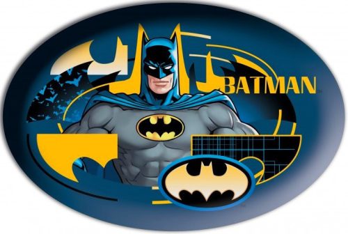Batman Logo formapárna, díszpárna 27x40cm