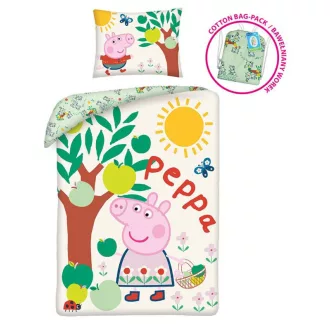 Peppa malac ágyneműhuzat 140×200cm, 70×90 cm