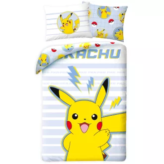 Pokémon Thunderbolt ágyneműhuzat (140×200cm, 70×90 cm)