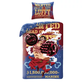 One Piece Wanted ágyneműhuzat 140×200cm, 70×90cm microfibre