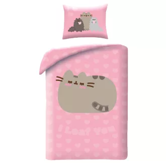 Pusheen Loaf You ágyneműhuzat 140×200cm, 70×90cm microfibre