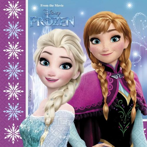 Disney Frozen Northern Lights, Jégvarázs szalvéta 20 db-os