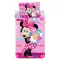 Disney Minnie Bows and flowers ágyneműhuzat 140×200cm, 70×90cm