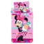 Disney Minnie Bows and flowers ágyneműhuzat 140×200cm, 70×90cm