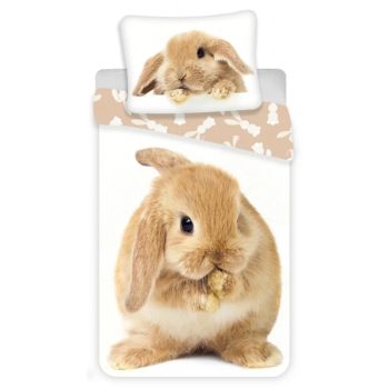 Nyuszi ágyneműhuzat 140×200cm, 70×90cm