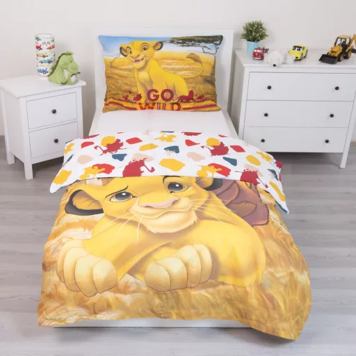 Disney Az Oroszlánkirály Pride Lands Trio ágyneműhuzat 140×200cm, 70×90cm
