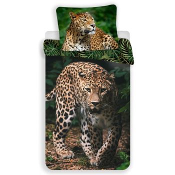 Leopárd ágyneműhuzat 140×200cm, 70×90 cm