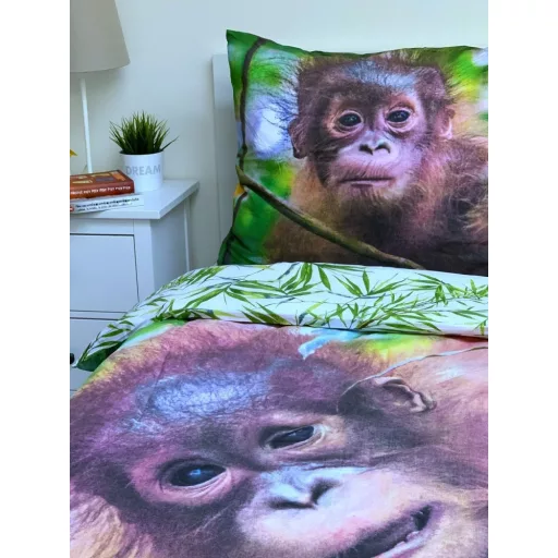 Orangután ágyneműhuzat 140×200cm, 70×90 cm