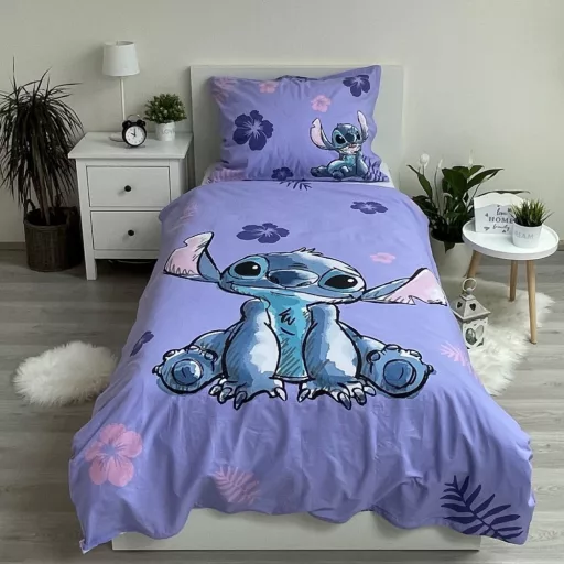 Disney Lilo és Stitch, A csillagkutya ágyneműhuzat 140×200 cm, 70×90 cm