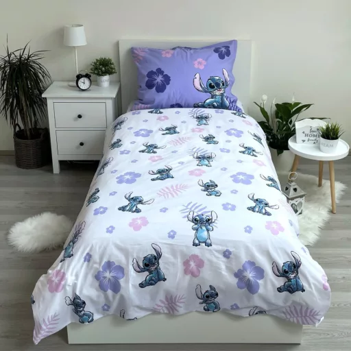 Disney Lilo és Stitch, A csillagkutya ágyneműhuzat 140×200 cm, 70×90 cm