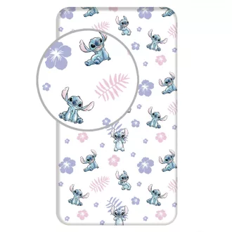 Disney Lilo és Stitch gumis lepedő 90-200 cm