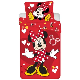 Disney Minnie Love & Stars ágyneműhuzat 140×200cm, 70×90cm