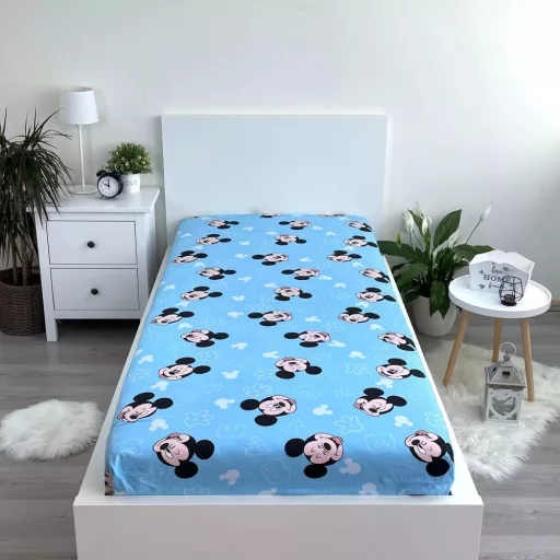 Disney Mickey gumis lepedő 90x200cm