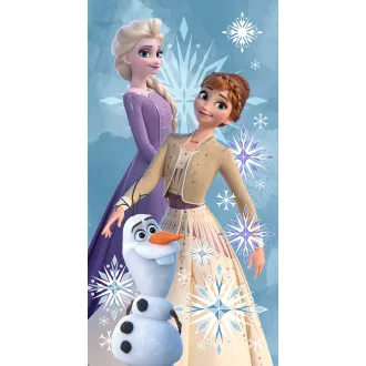 Disney Jégvarázs Olaf fürdőlepedő, strandtörölköző (70x140cm)