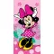 Disney Minnie Pretty in Pink fürdőlepedő, strandtörölköző (70x140cm)