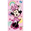Disney Minnie Rainbow fürdőlepedő, strandtörölköző (70x140cm)