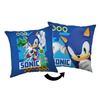 Sonic, a sündisznó párna, díszpárna (40x40cm)
