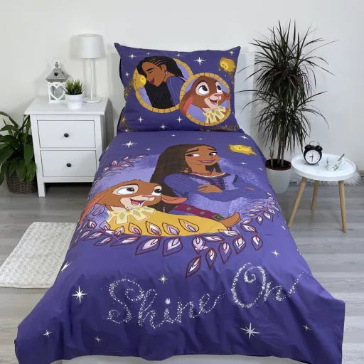 Disney Wish, Kívánság ágyneműhuzat (140×200cm, 70×90cm)