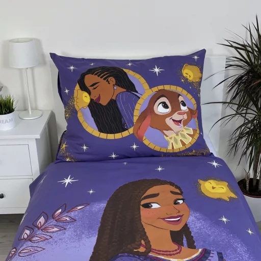 Disney Wish, Kívánság ágyneműhuzat (140×200cm, 70×90cm)