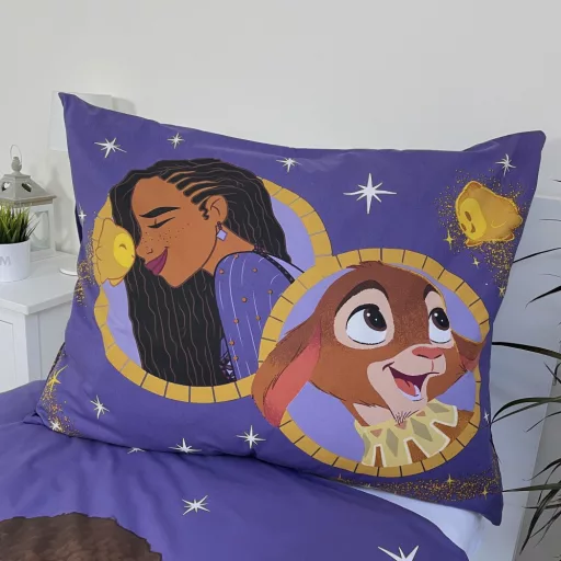 Disney Wish, Kívánság ágyneműhuzat (140×200cm, 70×90cm)