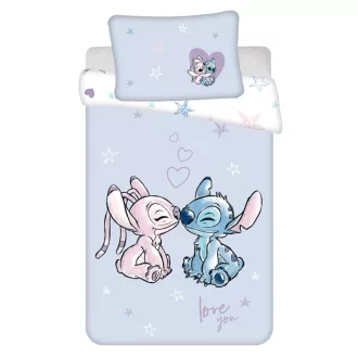 Disney Lilo és Stitch, A csillagkutya Purple gyerek ágyneműhuzat (100×135 cm, 40×60cm)