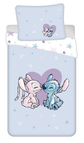 Disney Lilo és Stitch, A csillagkutya Heart ágyneműhuzat (140×200cm, 70×90 cm)