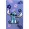 Disney Lilo és Stitch, a csillagkutya Blooming kéztörlő, arctörlő, törölköző ((30x50cm))