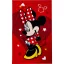Disney Minnie Pretty in red kéztörlő, arctörlő, törölköző ((30x50cm))