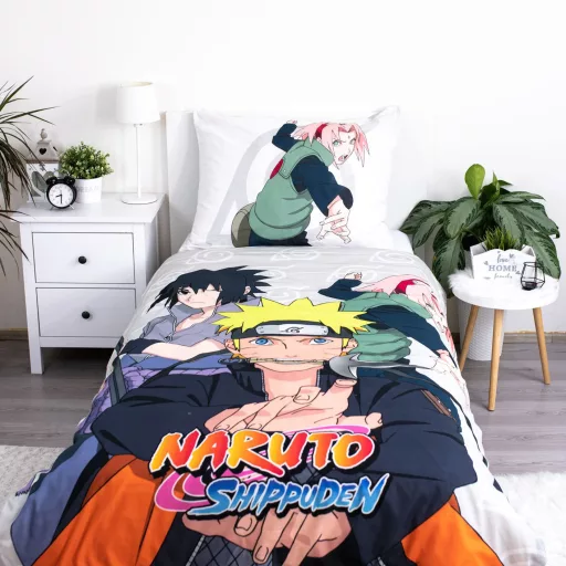 Naruto United ágyneműhuzat 140×200cm, 70×90cm