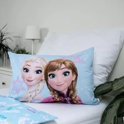 Disney Jégvarázs Light Blue gyerek ágyneműhuzat 100×135cm, 40×60cm