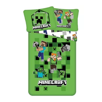 Minecraft Out of the Box ágyneműhuzat 140×200cm, 70×90cm microfibre