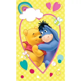 Disney Micimackó Smile kéztörlő, arctörlő, törölköző 30x50 cm