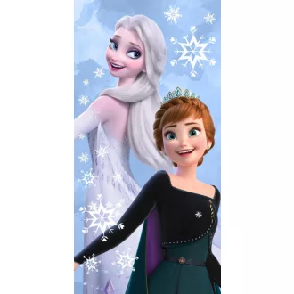   Disney Jégvarázs Royal Sisters fürdőlepedő, strandtörölköző 70x140cm