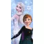 Disney Jégvarázs Royal Sisters fürdőlepedő, strandtörölköző 70x140cm
